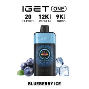 iget bar blueberry ice disposable